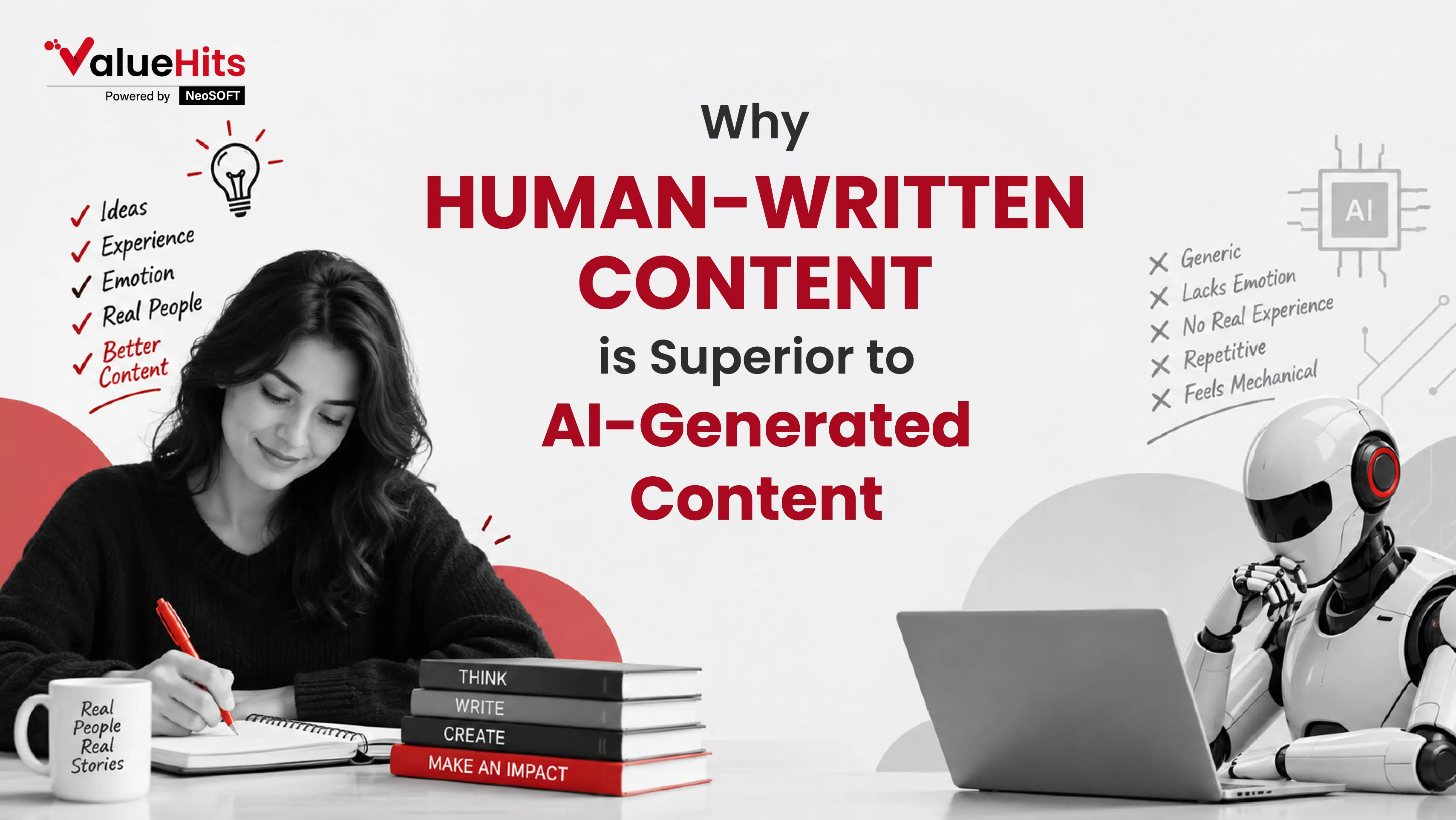 Why Human-Written Content is Superior to AI-Generated Content