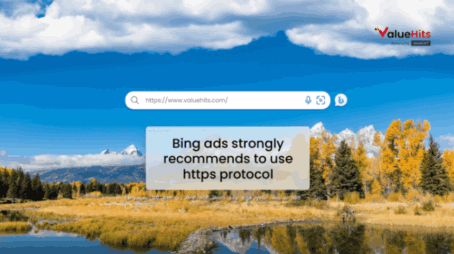 Bing ads strongly recommends to use https protocol