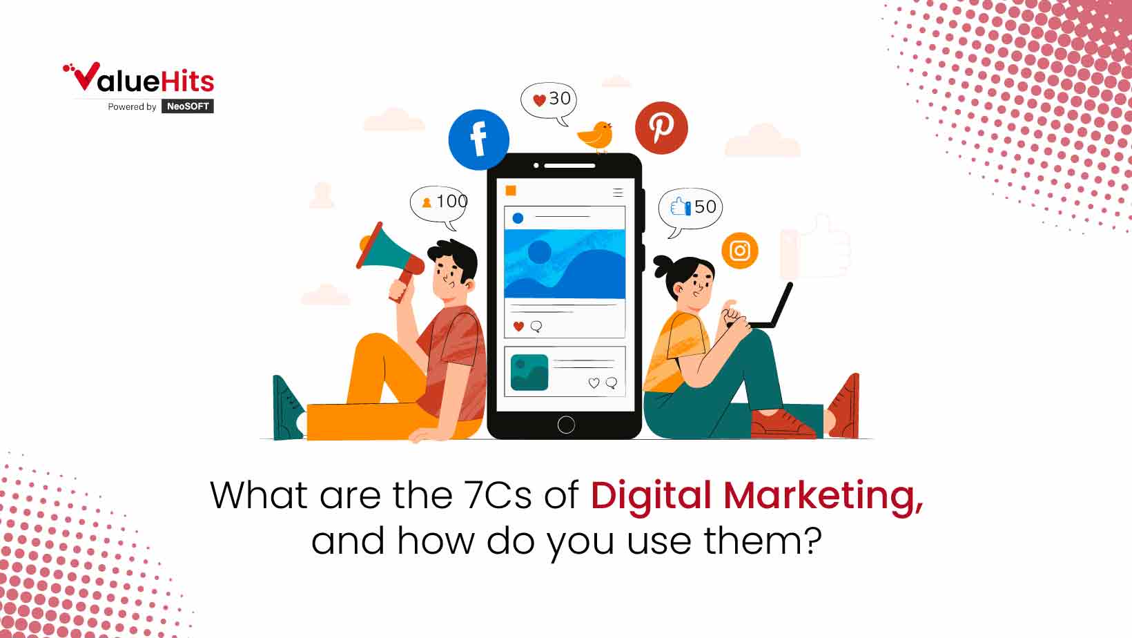 What are the 7Cs of digital marketing, and how do you use them